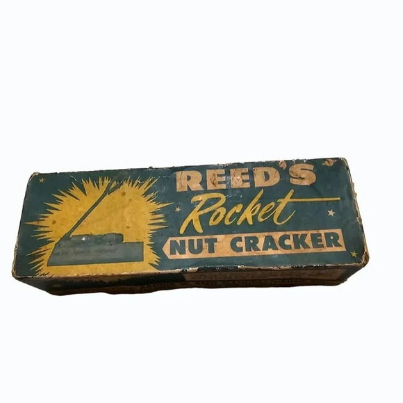 Old Reed's Nut Cracker Model-300 Original Box Made U.S.A 1950s Working Condition - Picture 9 of 16